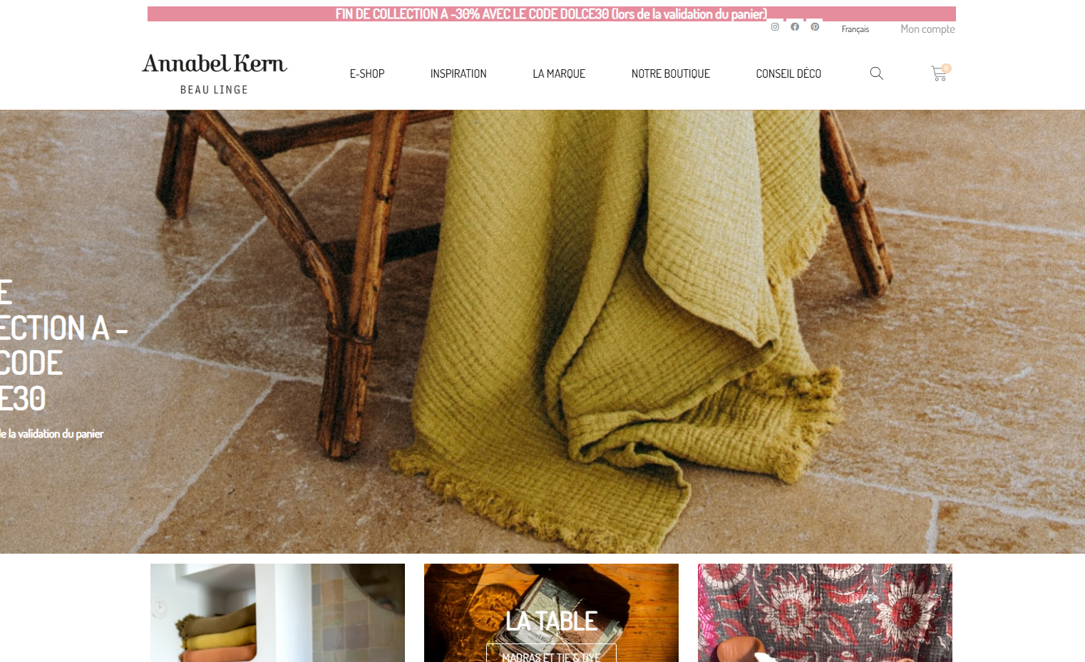 Annabel Kern - Projet PrestaShop